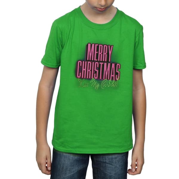 National Lampoon´s Christmas Vacation Boys Kiss My Ass T-Shirt