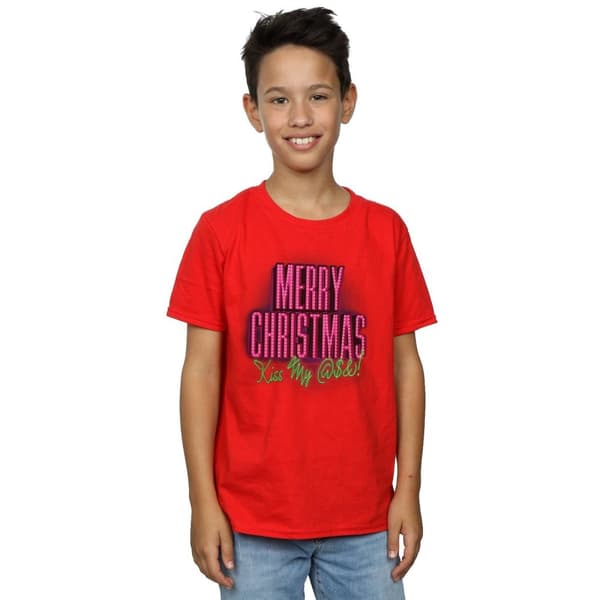 National Lampoon´s Christmas Vacation Boys Kiss My Ass T-Shirt