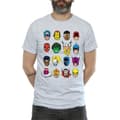 Miniatyrbild 3 av 5: Marvel T-shirt med seriefigurer för herrar