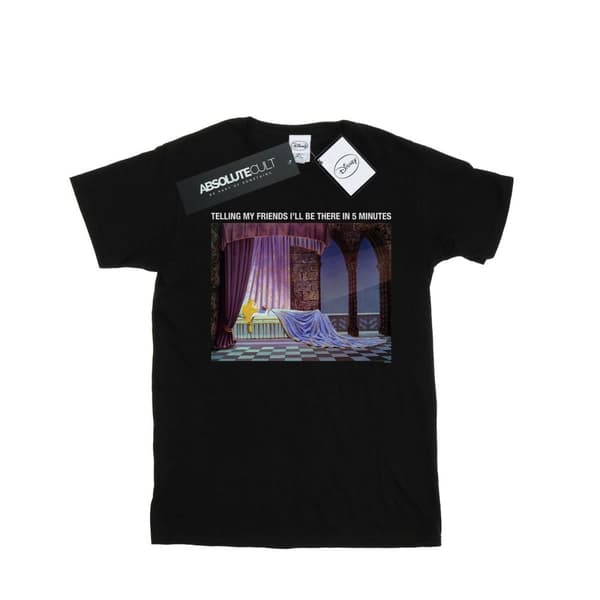 Disney Womens/Ladies Sleeping Beauty I´ll Be There In 5 Cotton Boyfriend T-Shirt