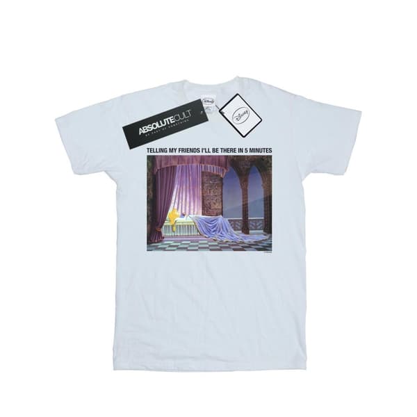 Disney Womens/Ladies Sleeping Beauty I´ll Be There In 5 Cotton Boyfriend T-Shirt