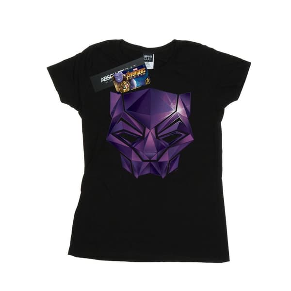 Marvel Dam/Tjej Avengers Infinity War Black Panther Geometric T-shirt i bomull