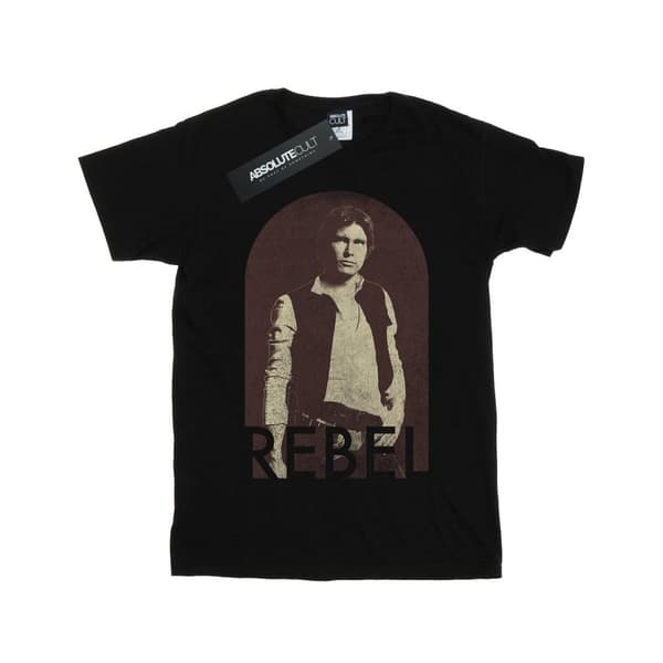 Star Wars Girls Han Solo Rebel Cotton T-Shirt