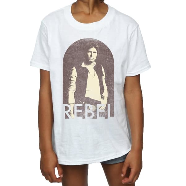 Star Wars Girls Han Solo Rebel Cotton T-Shirt
