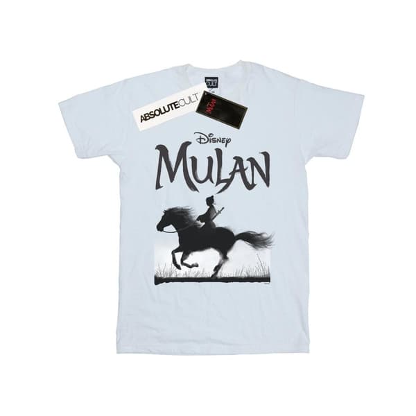 Disney Pojkar - Mulan Movie Mono Horse T-shirt White 12-13 Years