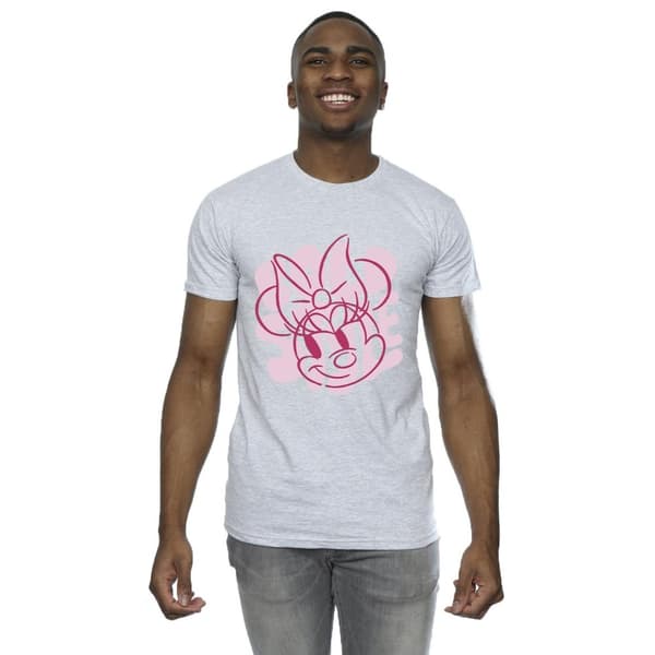 Disney Mimmi Pigg t-shirt med fet stil för herrar