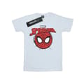 Miniatyrbild 1 av 3: Marvel Dam/Tjej Spider-Man Logo Head Boyfriend T-shirt i bomull