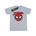 Miniatyrbild 1 av 3: Marvel Dam/Tjej Spider-Man Logo Head Boyfriend T-shirt i bomull