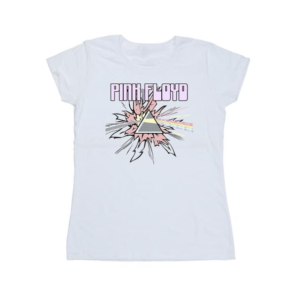 Pink Floyd Womens/Ladies Pastel Triangle Cotton T-Shirt