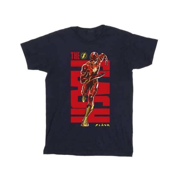 DC Comics The Flash Dash bomulls-T-shirt för flickor