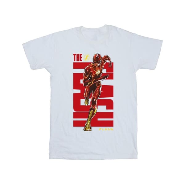 DC Comics The Flash Dash bomulls-T-shirt för flickor