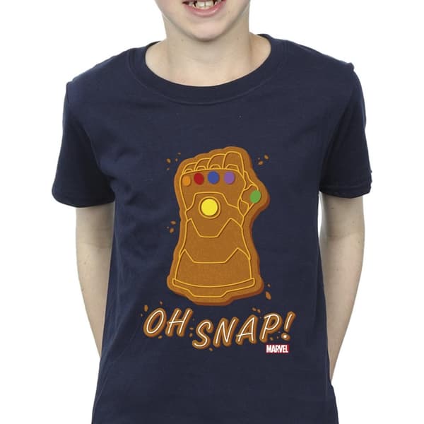 Marvel Pojkar - Thanos Oh Snap T-shirt