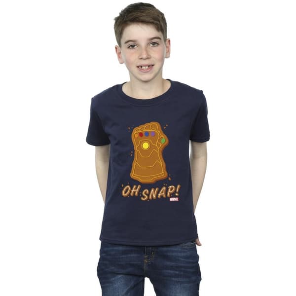 Marvel Pojkar - Thanos Oh Snap T-shirt