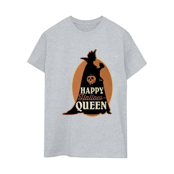 Disney Dam/Lady Villains Hallow Queen Boyfriend T-shirt i bomull