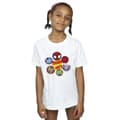 Miniatyrbild 2 av 4: Marvel T-shirt i bomull för flickor Spidey And His Amazing Friends Team Up