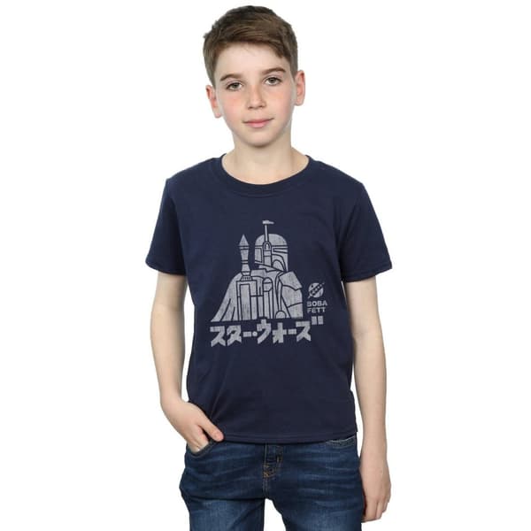 Star Wars Kanji Boba Fett T-shirt för pojkar