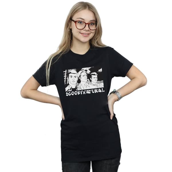Scoobynatural Dam/Tjej Take Away Boyfriend T-shirt i bomull