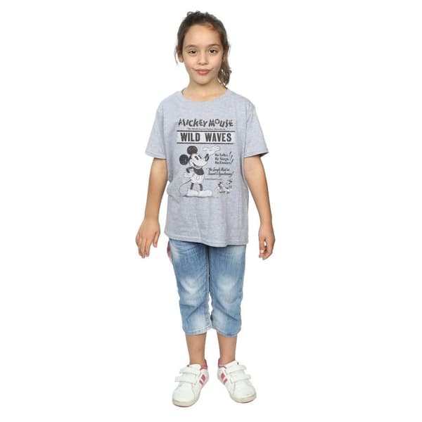 Disney Musse Pigg Making Waves T-shirt i bomull för flickor