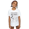 Miniatyrbild 3 av 5: Disney Musse Pigg Making Waves T-shirt i bomull för flickor