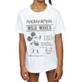 Miniatyrbild 4 av 5: Disney Musse Pigg Making Waves T-shirt i bomull för flickor