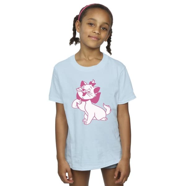 Disney T-shirt i bomull från Aristocats Marie för flickor