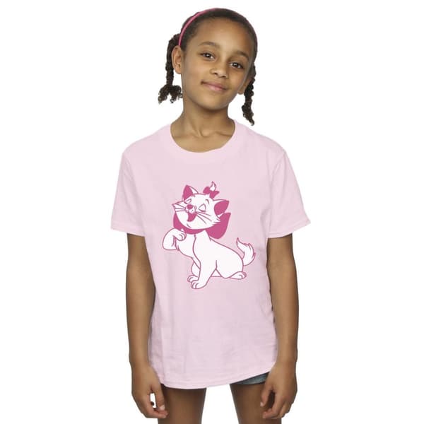 Disney T-shirt i bomull från Aristocats Marie för flickor