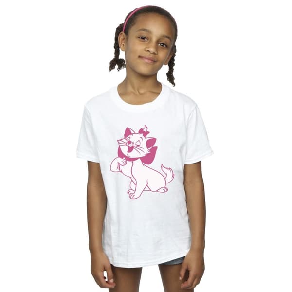 Disney T-shirt i bomull från Aristocats Marie för flickor