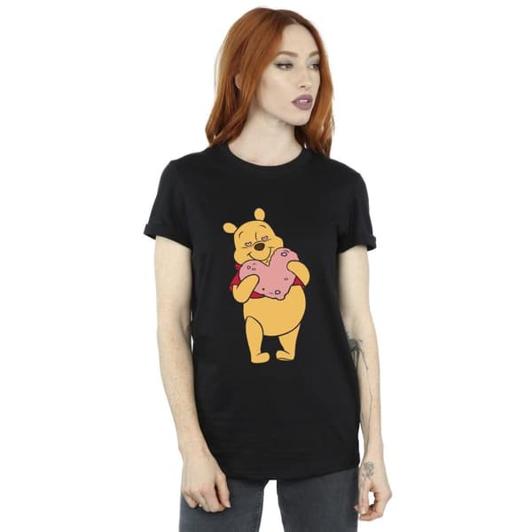 Disney Womens/Ladies Winnie The Pooh Heart Eyes Cotton Boyfriend T-Shirt