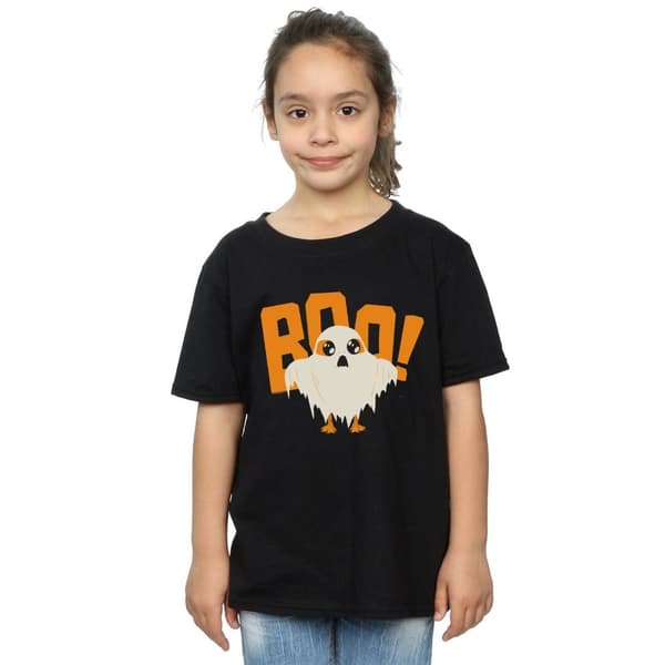 Star Wars Flickor Den sista jedi Halloween Ghost Porg Bomulls-T-shirt