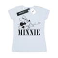 Pikkukuva 1 / 3: Disney Womens/Ladies Minnie Mouse Kiss Cotton T-Shirt