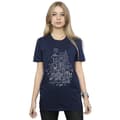 Pikkukuva 2 / 3: Star Wars Womens/Ladies Empire Christmas Cotton Boyfriend T-Shirt