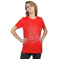Miniatyrbild 2 av 3: Star Wars Dam/kvinnor Empire Christmas Boyfriend-T-shirt i bomull