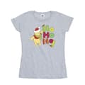 Miniatyrbild 1 av 3: Disney Dam/Tjej Winnie The Pooh Ho Ho Ho Halsduk Bomulls-T-shirt