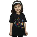 Miniatyrbillede 2 af 3: Star Wars Girls Silhouette Collage Cotton T-Shirt