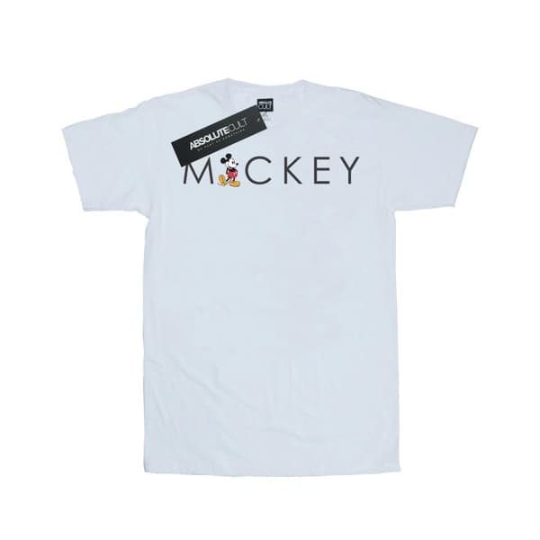 Disney Dam/Tjej Minnie Mouse Kick Letter Boyfriend T-shirt i bomull