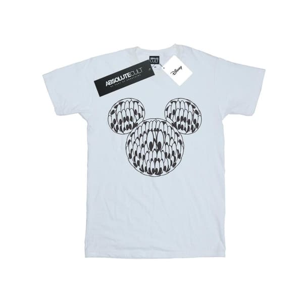 Disney Girls Mickey Mouse Head Of Eyes Cotton T-Shirt