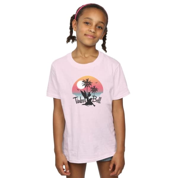 Disney Tinker Bell Sunset T-shirt i bomull för flickor