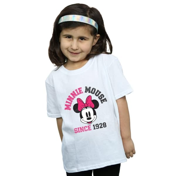 Disney Girls Since 1928 Minnie Mouse Cotton T-Shirt