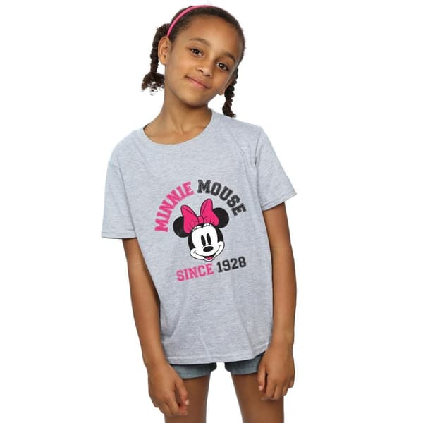 Disney Girls Since 1928 Minnie Mouse Cotton T-Shirt