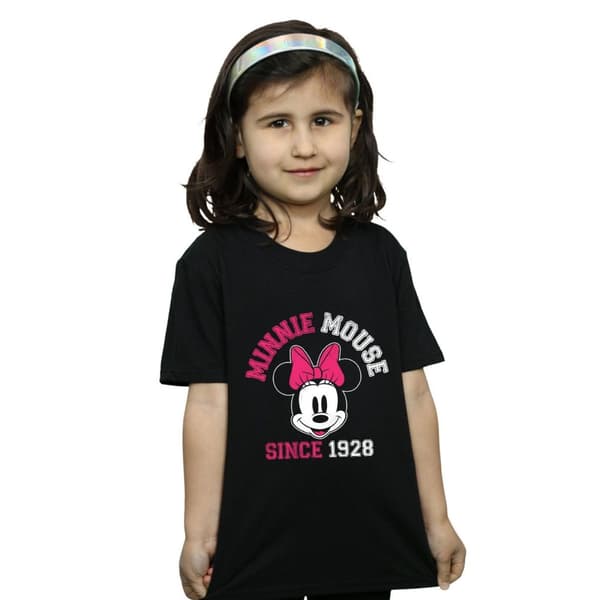 Disney Girls Since 1928 Minnie Mouse Cotton T-Shirt