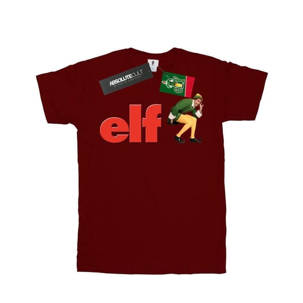 Elf T-shirt med crouching-logotyp för pojkar
