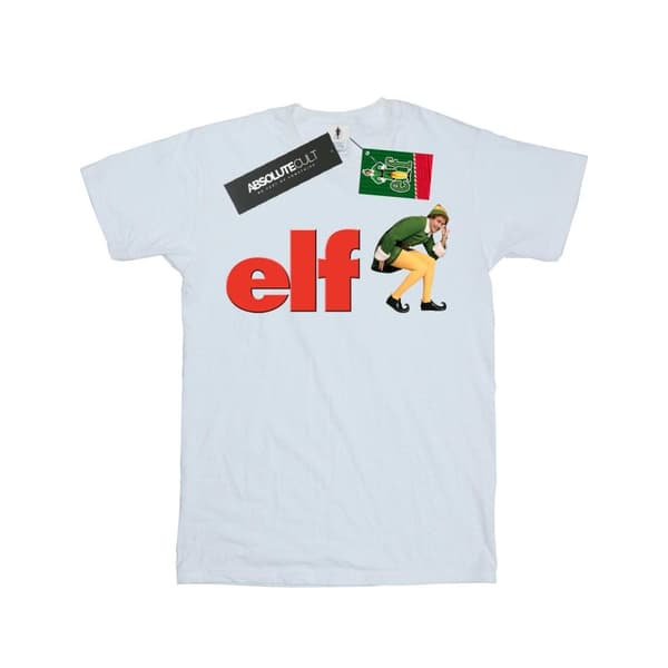 Elf T-shirt med crouching-logotyp för pojkar