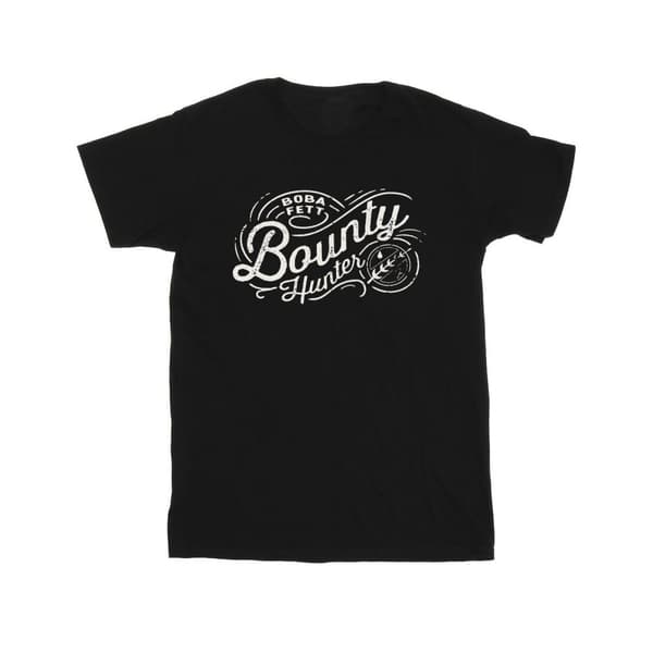 Star Wars Girls The Book Of Boba Fett Bounty Hunter Cotton T-Shirt