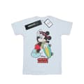 Miniatyrbilde 1 av 3: Disney Womens/Ladies Mickey Mouse Skate Dude Cotton Boyfriend T-Shirt