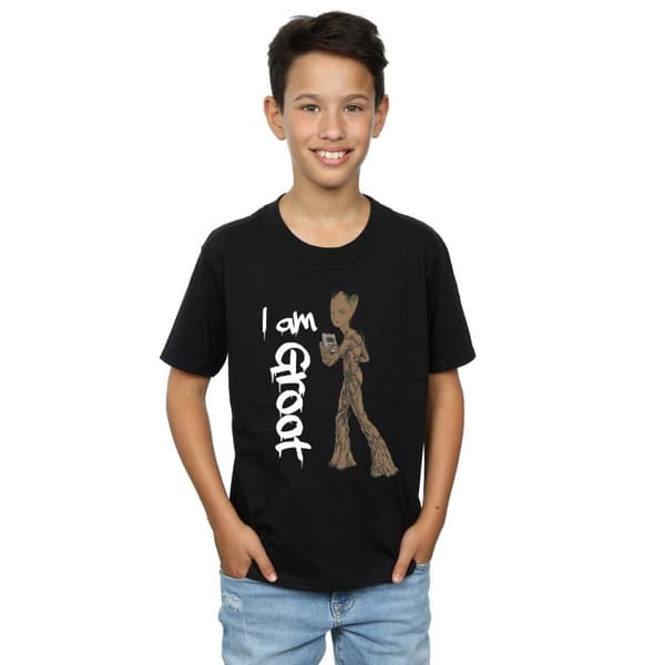 Marvel Pojkar Avengers Infinity War Graffiti Groot T-shirt