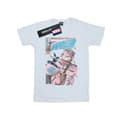Miniatyrbild 1 av 3: Marvel Dam / Dam Daredevil Distressed Bullseye Vs Elektra Omslag Bomull Boyfriend T-shirt