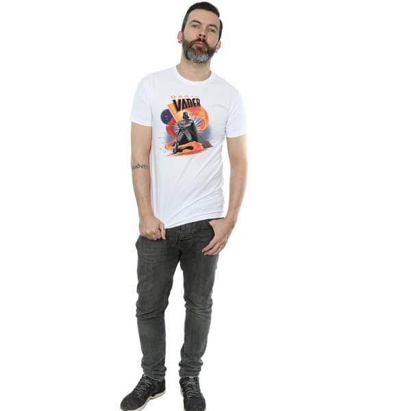 Star Wars Darth Vader Swirling Fury T-shirt för herrar