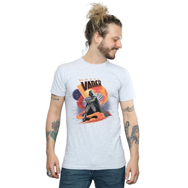 Star Wars Darth Vader Swirling Fury T-shirt för herrar