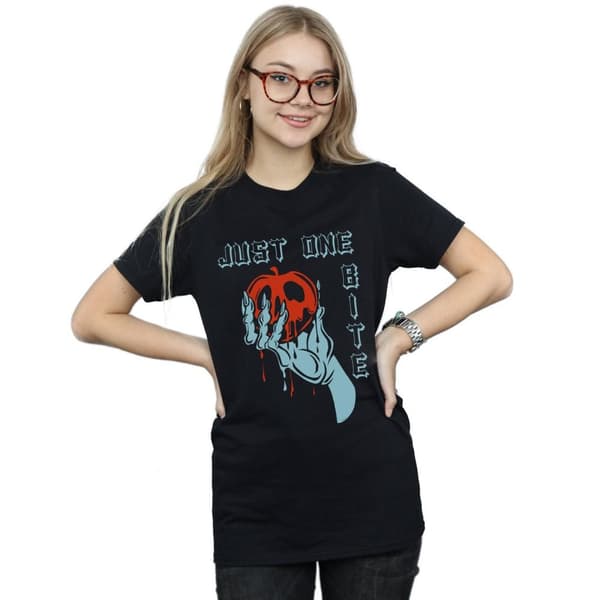 Disney Dam/Tjej Just One Bite Boyfriend T-shirt i bomull