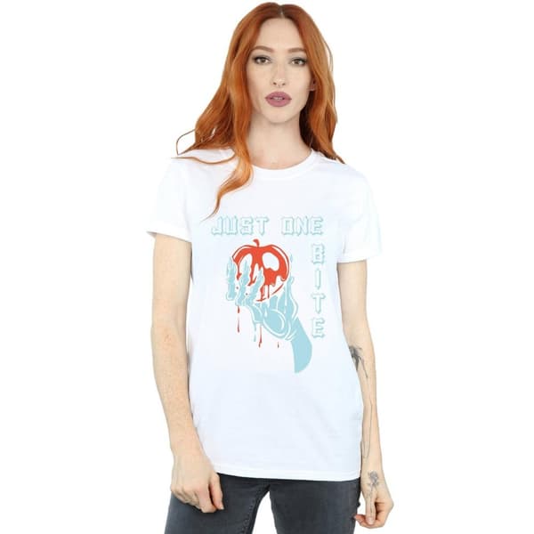 Disney Dam/Tjej Just One Bite Boyfriend T-shirt i bomull